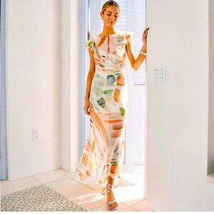 Antonio Melani x M.G. Style Mal Paint Streak Dress